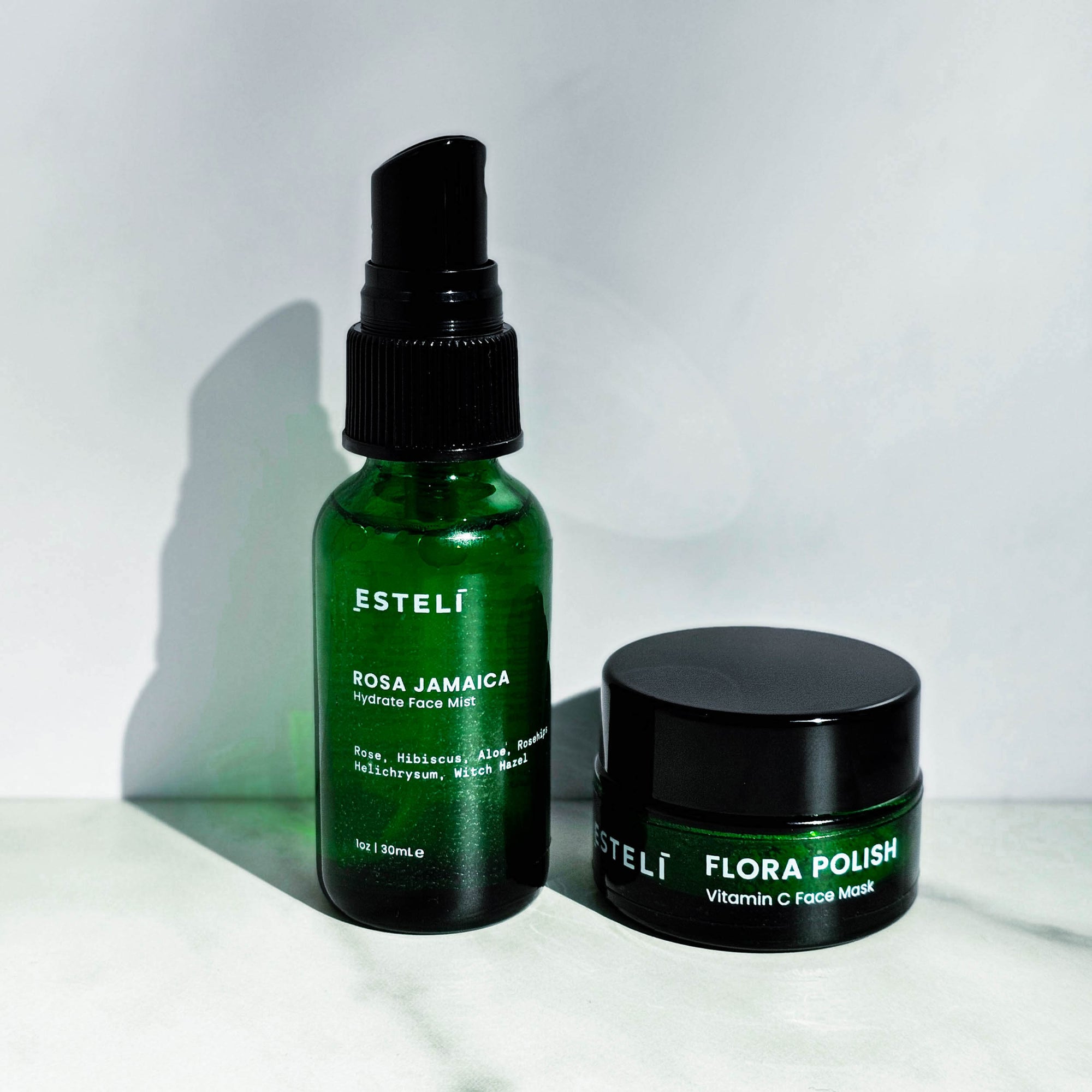 Esteli Las Flores | Mini Hydrate + Brighten Duo